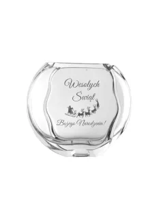 Wazon Grawerem Prezent Święta Boże Narodzenie z Grawerem