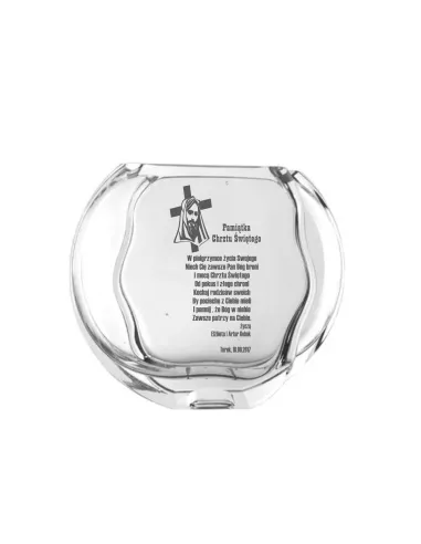 Wazon z Grawerem na Prezent Pamiątka Chrztu Świętego
