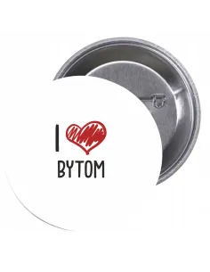Przypinki Buttony Love Bytom Znaczki Badziki Grafiką