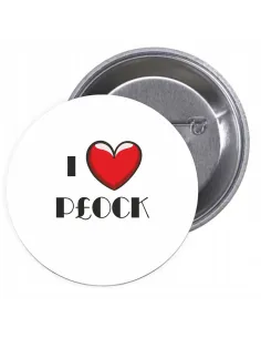 Przypinki Buttony – Love Płock Znaczki Badziki Grafiką