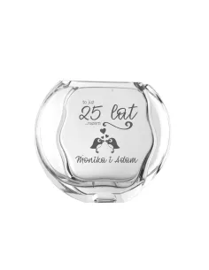 Wazon Grawerem Prezent Rocznica Ślubu 10 20 25 z Grawerem