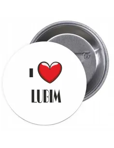 Przypinki Buttony – Love Lubin Znaczki Badziki Grafiką