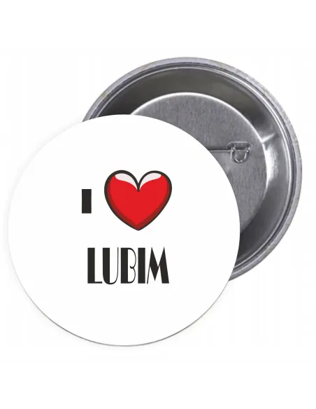 Przypinki Buttony – Love Lubin Znaczki Badziki Grafiką