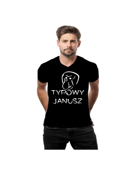 Koszulka z Nadrukiem – Typowy Janusz Personalizowany