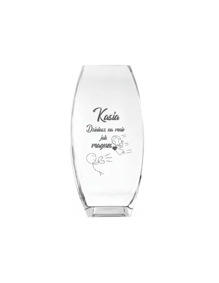 Wazon Grawer Dzień Kobiet Walentynki Prezent z Grawerem