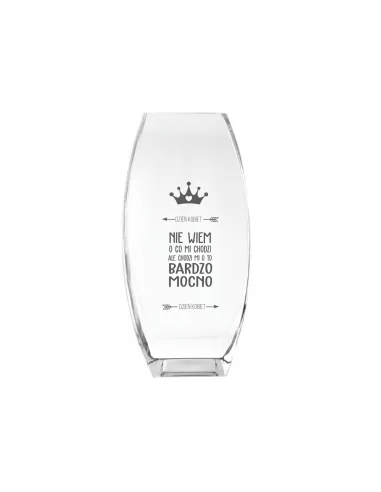 Wazon z Grawer Prezent na Dzień Kobiet dla Niej z Grawerem