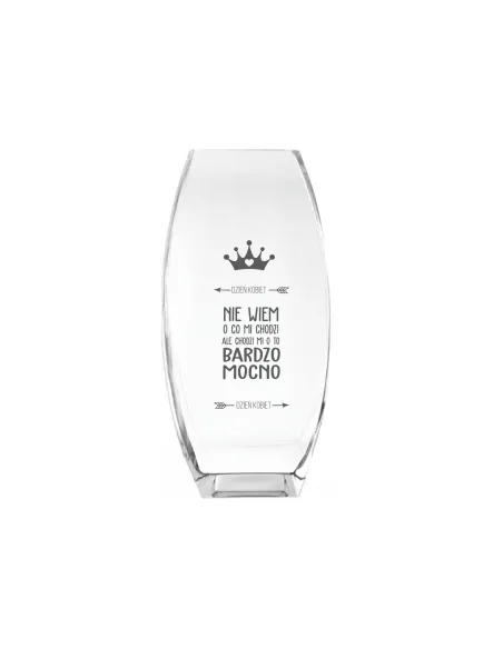 Wazon z Grawer Prezent na Dzień Kobiet dla Niej z Grawerem