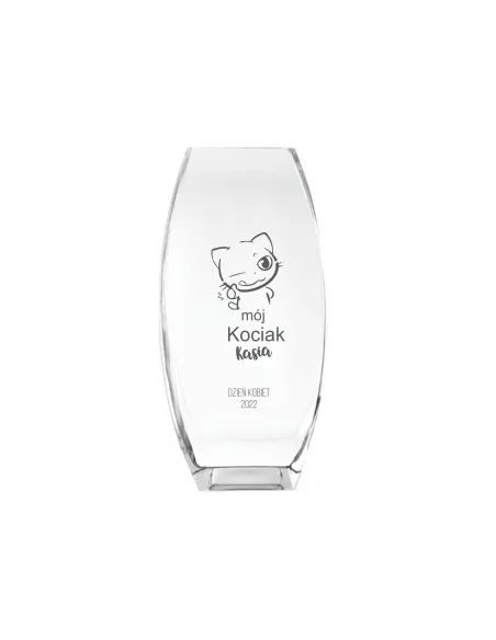 Wazon z Grawer Prezent na Dzień Kobiet dla Żony z Grawerem