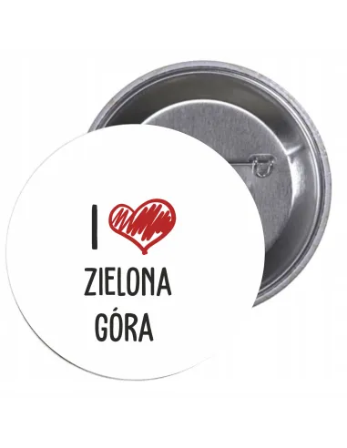 Przypinki Buttony Love Zielona Góra Znaczki Badziki