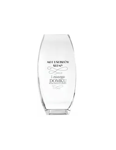 Wazon z Grawer Prezent na Parapetówkę do Domu z Grawerem
