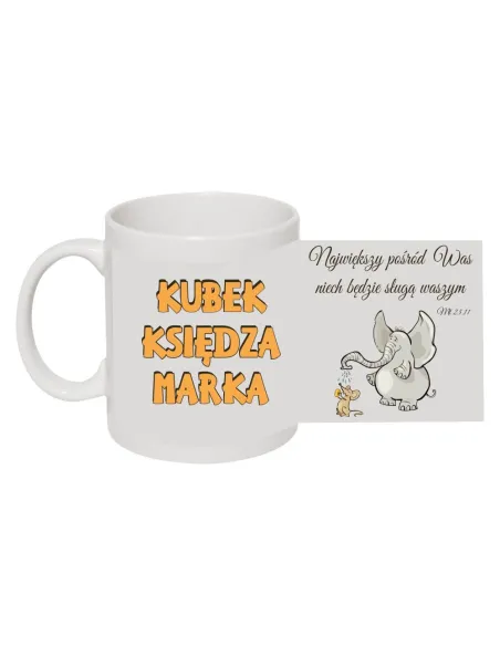 Kubek Religijny Prezent dla Księdza Proboszcza Wiakrego