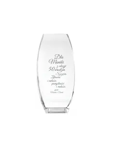 Wazon Grawer Prezent Urodziny 30 40 50 60 70 z Grawerem