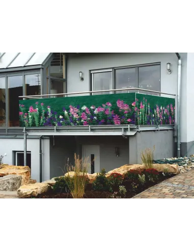 Osłona Balkonowa Kwaty Duzo Wzorów Wymiar Hit z Nadrukiem