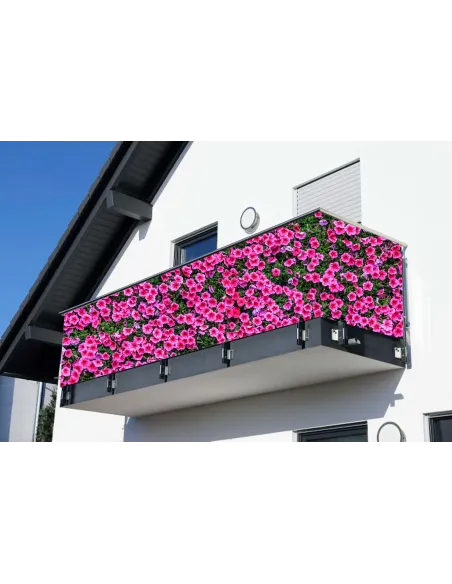 Osłona Balkonowa na Wymiar – Dekoracja Balkonu Tanio