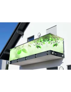 Osłona Balkonowa na Balkon – Surfinie Siatkę Kwiaty