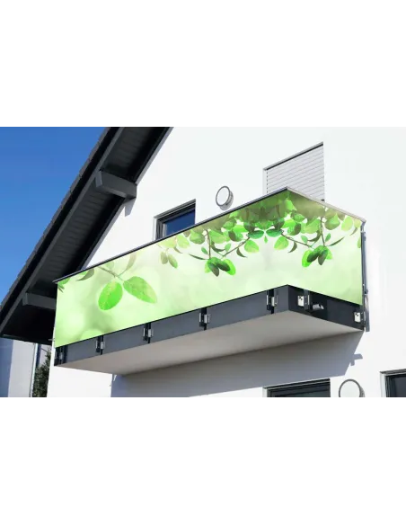 Osłona Balkonowa na Balkon – Surfinie Siatkę Kwiaty