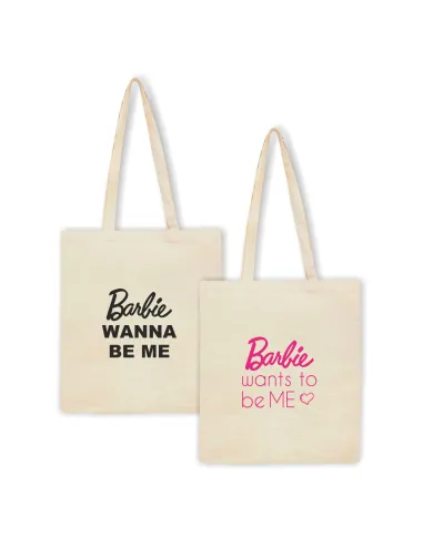 Torba z Nadrukiem Prezent – Barbie Wanna Be Me na Zamówienie