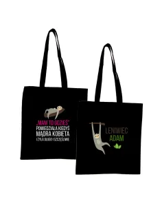Torba z Imieniem Napis Personalizowany z Nadrukiem