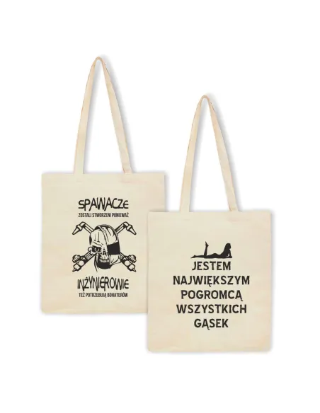Torba z Nadrukiem Prezent – Spawacze Inżynierowie Reklamowy