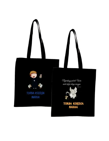 Torba z Imieniem Napis Prezent Księdza Proboszcza Wikarego