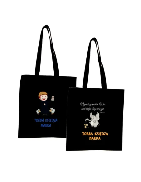 Torba z Imieniem Napis Prezent Księdza Proboszcza Wikarego