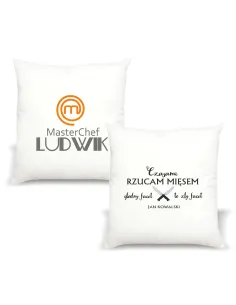 Poduszka z Imieniem Napis Prezent Masterchef Personalizowany