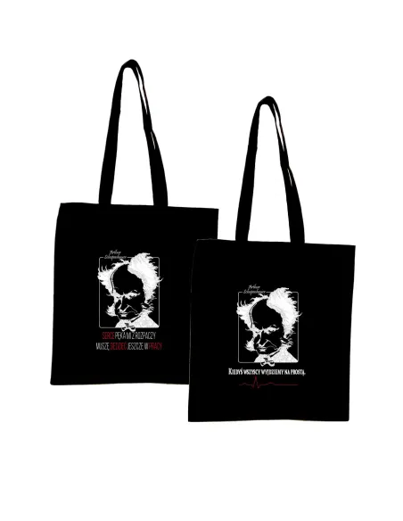 Eko Torba z Nadrukiem Napis Arthur Schopenhauer na Prezent