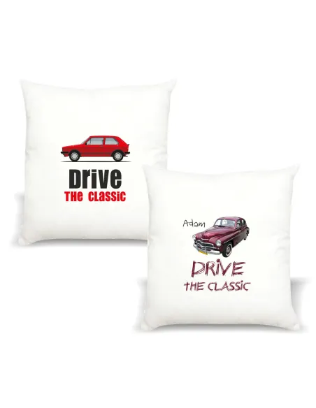 Poduszka Imieniem Prezent Drive The Classic Personalizowany