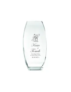Wazon Grawer Ślub Prezent Wesele Jubileusz z Grawerem