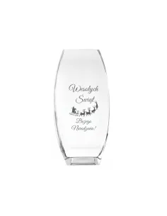 Wazon z Grawerem na Prezent na Święta Boże Narodzenie