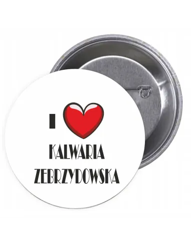 Przypinki Buttony Love Kalwaria Zebrzydowska Znaczki