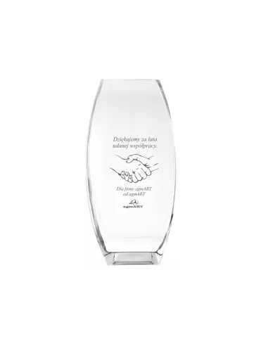 Wazon z Grawer Prezent Podziękowanie dla Firmy z Grawerem