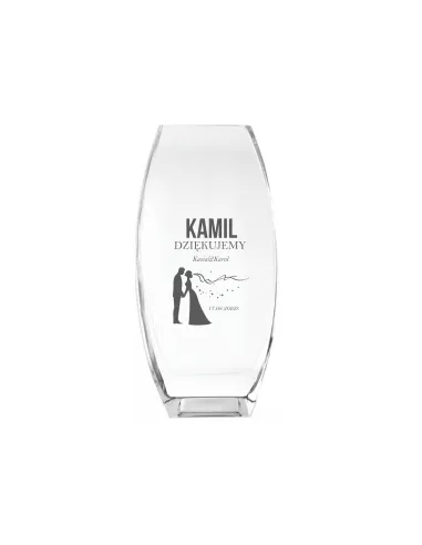 Wazon Grawer Prezent Podziękowanie Świadków z Grawerem