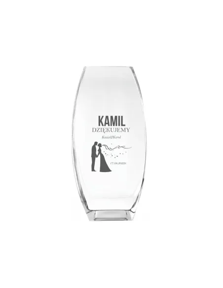 Wazon Grawer Prezent Podziękowanie Świadków z Grawerem