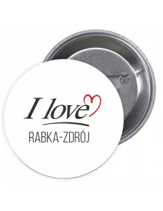Przypinki Buttony i Love Rabka – Zdrój Znaczki Badziki
