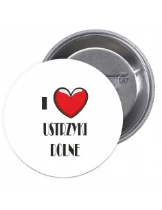 Przypinki Buttony Love Ustrzyki Dolne Znaczki Badziki