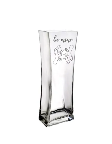 Wazon Grawer Prezent Walentynki Dzień Kobiet z Grawerem