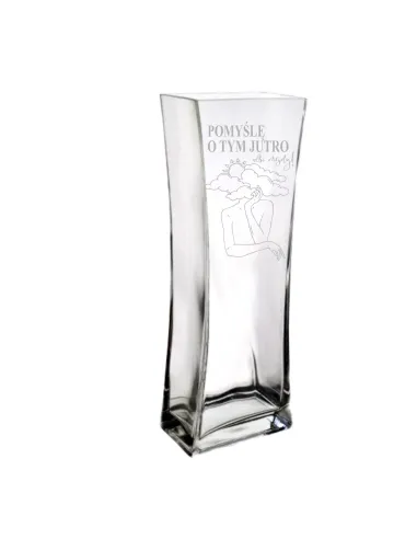 Wazon Grawerowany Prezent Dzień Kobiet Żony z Grawerem