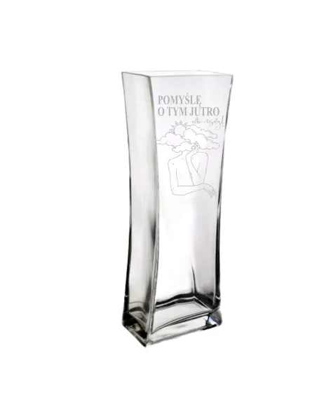 Wazon Grawerowany Prezent Dzień Kobiet Żony z Grawerem