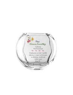 Wazon Nadrukiem Prezent dla Nauczyciela Dzień z Nadrukiem