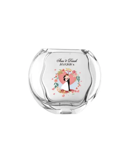 Wazon Nadrukiem Ślub Prezent Rocznicę Wesele z Nadrukiem