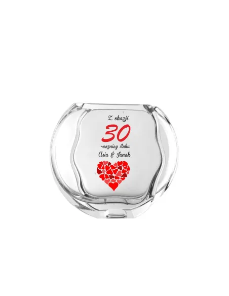 Wazon Nadrukiem Ślub Prezent Rocznicę Ślubu z Nadrukiem