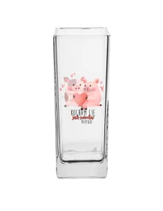 Wazon z Nadrukiem Prezent dla Par Zakochanych na Prezent