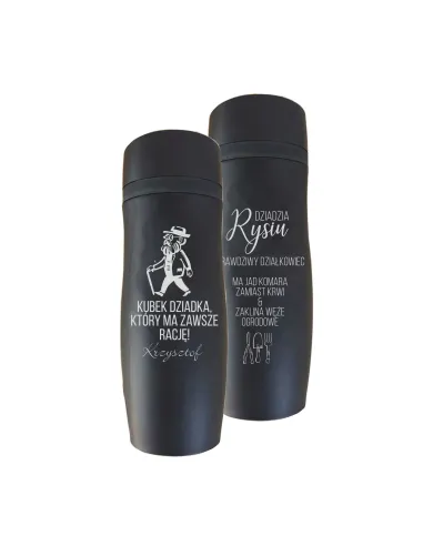 Kubek Termiczny Grawer Prezent Babci Dziadka dla Babci