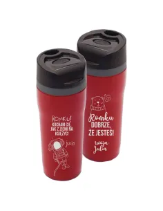 Kubek Termiczny Grawer Prezent Walentynki Kolor z Grawerem