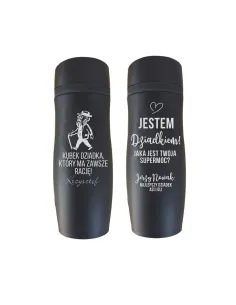 Kubek Termiczny Grawerem Babci Dziadka Termos dla Babci