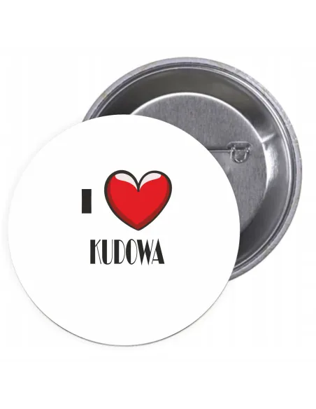 Przypinki Buttony – Love Kudowa Znaczki Badziki Grafiką