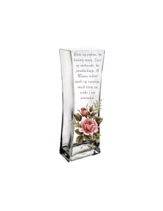 Wazon Nadrukiem Prezent Okazji Urodzin Imienin z Nadrukiem