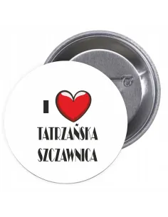 Przypinki Buttony i Love Tatrzańska Szczanica Znaczki