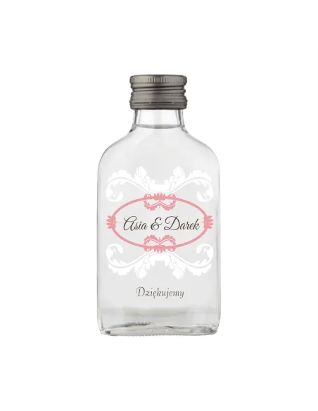 Butelka Piersiówka Podziękowania z Nadrukiem na Prezent